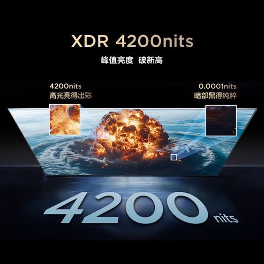 FFALCON Thunderbird TV 85 inches 85 Crane 7 PRO 25 models QD-Mini LED high-end VA backlight partition ultra-low reflection 4200nits flat-panel TV 85R795C