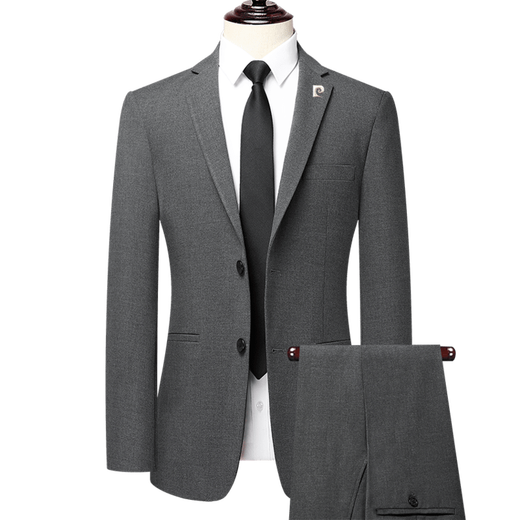 AX Armani 2025 autumn and winter men's high-end suit gray M 170