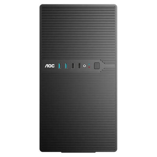 AOC i5 13400/12400F/RTX3050 office home design game assembly computer desktop host configuration two single host