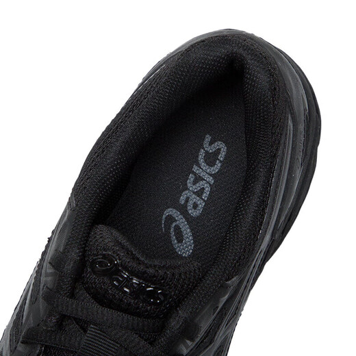 ASICS women's running shoes 26 spring new JOG 100T wide last breathable sports shoes retro classic casual shoes Black Warrior 35.5 (225mm)