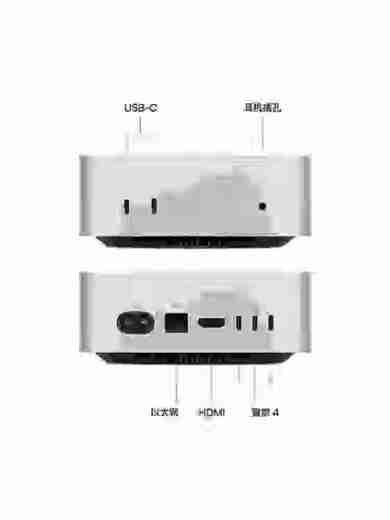 Apple/Apple host MacMini i7 M1 M2 M4 chip small host computer NR3 FJ3 clip Apple 14 models EQ2 i5-2.8G/8G/512SS2
