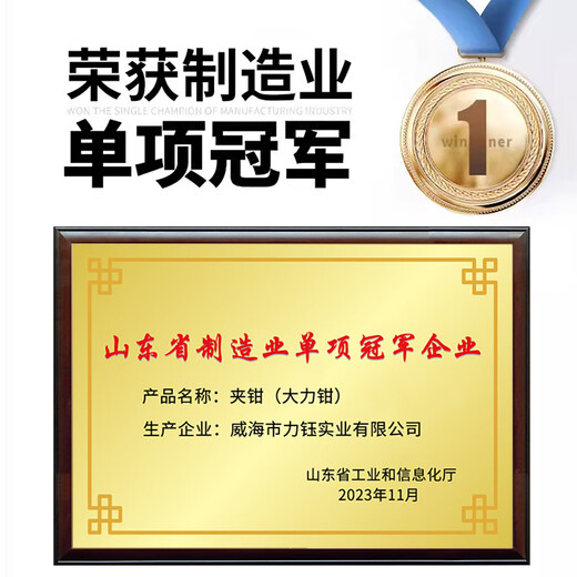 Liyu industrial-grade Japanese-style sharp-nosed powerful pliers with blades manual labor-saving pressure pliers clamping pliers plus fixed pliers 9 inches