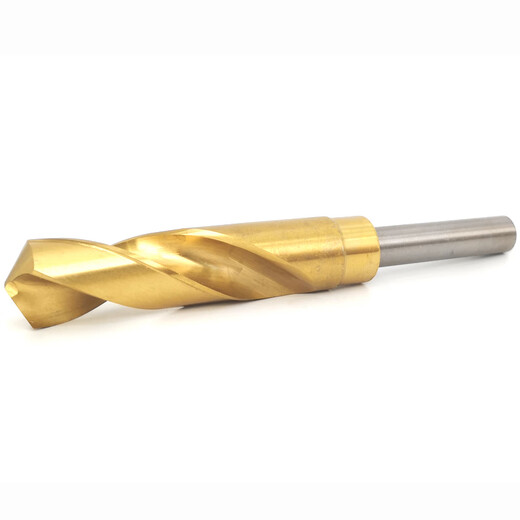 HSS12 equal shank titanium-plated drill stainless steel with small shank Knott shank drill bit 255262652728 25 points 5mm*85 blade length*160 full length*12 shank
