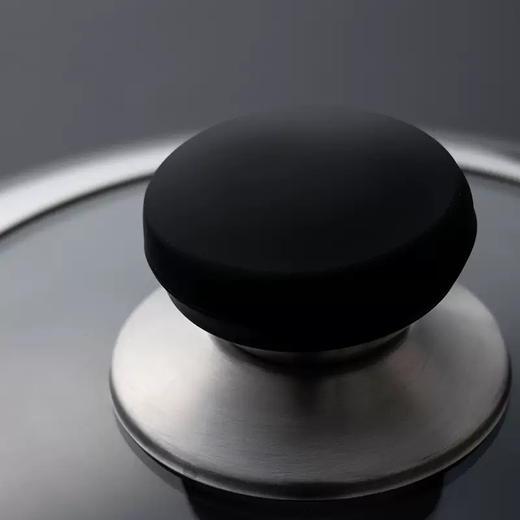 Yusenyi universal pot lid 30 32 34 36 40cm transparent visible lid stainless steel household wok wok steamer stainless steel visible pot lid 32cm (applicable to pots with a diameter of 32cm)