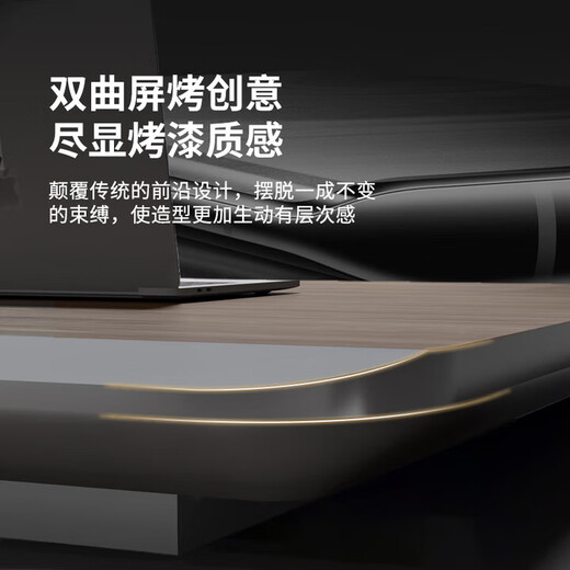 Painted boss desk desk simple modern manager office supervisor president executive desk desk and chair combination ordinary 1.8 meter boss desk (including light strip)