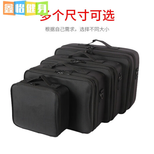 He Jiagong fishing storage bag, fishing gear, multi-functional storage box supplies, equipment, fishing gear bag, fishing tool box accessories, small size (double layer) 26*22*10cm portable