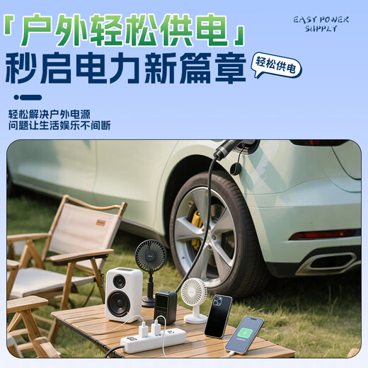 Jin Yuzi is suitable for Changan uniz car charging gun 3.5kw household portable charger charging and discharging integrated gun car charging new energy vehicle charging pile 16A without grounding Changan UNIZ charging gun two-speed adjustable丨full self-stop display model丨3 meter cable-suitable for near home use
