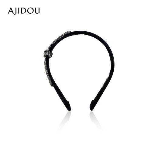 AJIDOU Ajidou hair accessories women's black fashion headband fabric hair accessories high skull headband black 1 piece