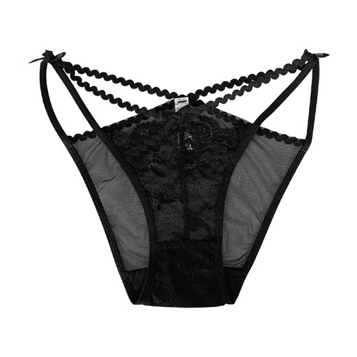 Universal Secret Whisper French Sexy Lace Pure Desire Style Comfortable Breathable Low Waist Underwear for Women White 12% Off on Purchase 5 Pieces L