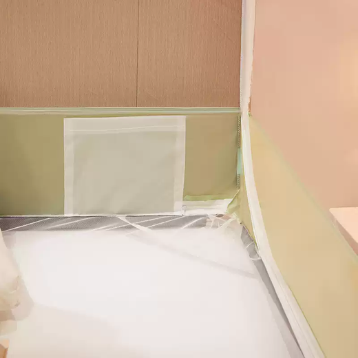 Yusen Yixia New Cartoon Bed Mosquito Net Dust-proof Top Free Installation Encrypted Anti-mosquito Bracket Mongolian Yurt Home Anti-fall Increased Round Dust-proof Top