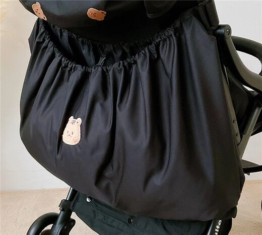 Purchase Products Purchase Products K-Style Stroller Storage Bag, Out-And-Out Bottle Diaper Storage Black Squirrel Hanging Bag Size 40*70cm