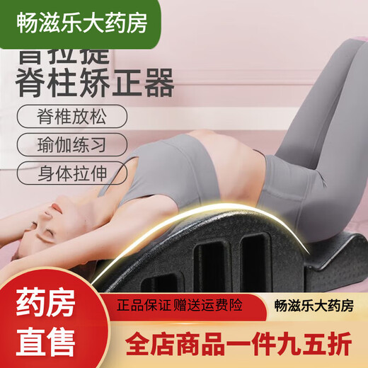 Universal Scoliosis Device Teenage Medical Pilates Spinal Device arc scoliosis lumbar spine soothing yoga equipment spine high density silver gray (hardened - load bearing 300KG)