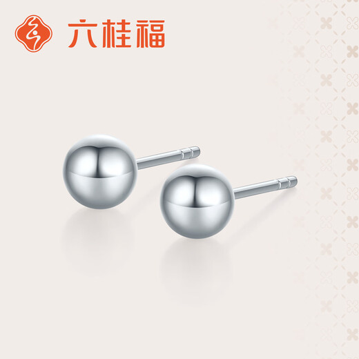 LIU GUI FU JEWELRY platinum earrings Xiao Yuanyuan pt950 platinum earrings fashion earrings PT0200104 1.30g