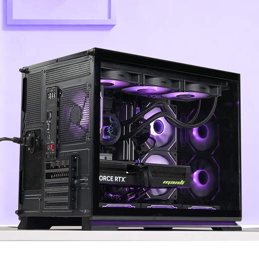 AMD Ryzen R7 9800X3D/RTX5070/5070Ti/5080 ASUS console game fever e-sports overclocking AI rendering rendering 2K 4K desktop computer complete machine 4 9800X3D丨RTX5070Ti