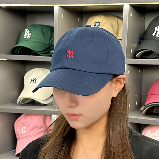 New men's and women's hats, new sports hats, fashionable couple baseball caps, mini small label peaked caps, white NY mini label, one size fits all