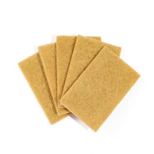 Scouring pad kitchen cleaning rag sisal coconut palm scouring pad emery scouring pad natural plant fiber sisal scouring pad one piece