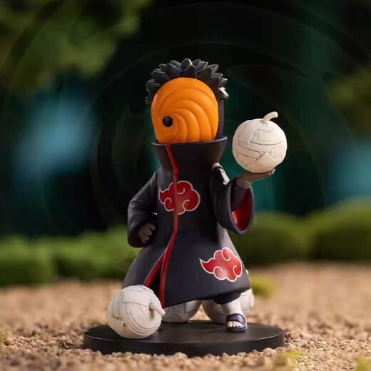 POP MART Bubble Mart Resonance Naruto Shippuden vs. Akatsuki Organization Series Animation Trend Blind Box Boy Gift Naruto Shippuden TOBI Ah Fei