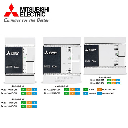 New Mitsubishi PLC FX3SA 10MR CM 14MR 20MR 30MR MT original programmable controller FX3SA-14MT-CM