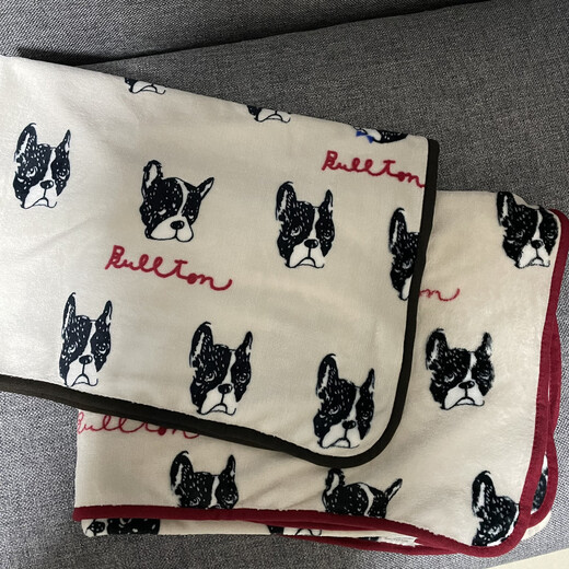 Fantasy Fashionable Cute Farai Velvet Blanket Casual Blanket Baby Cover Blanket Office Knee Blanket Others Brown and red edges are randomly sent and the actual product is lighter_70cmX100c