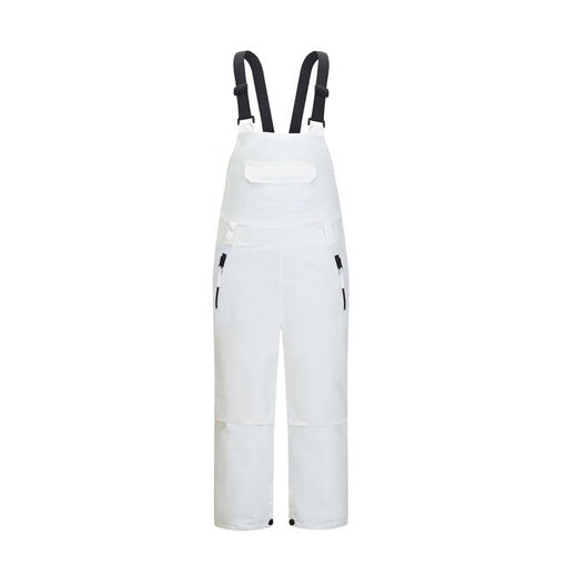 Children's overalls ski pants ski clothing for men and women thickened warm waterproof snow country white black overalls 3XL XXXL190 recommended 178-198Jin Jin equals 0.5 kg