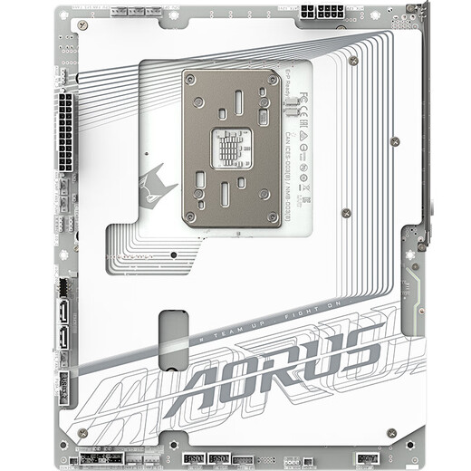GIGABYTE back-mounted ice sculpture X870 AORUS STEALTH ICE motherboard DDR5 supports AMD CPU AM5 9700X 9950X 9900X 9600X