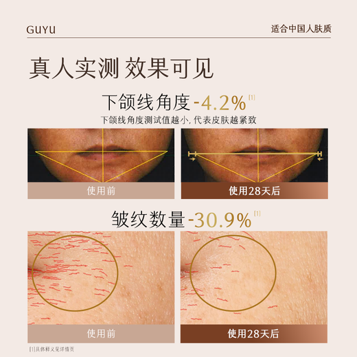 Guyu Yushi Ling Ginseng Collagen Firming Mountain Ginseng Collagen Cream 7g trial travel size