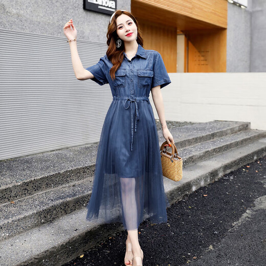 Shijanu parent-child clothing mother-daughter summer high-end different parent-child clothing mother-daughter clothing Western style 2025 new summer fashion summer clothing fried 180 Mom XL (121-135Jin Jin equals 0.5 kg)