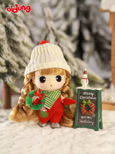 MieLanat Princess Little Girls Toys 4 Girls Children 6 Girls Dolls 3 to 9 Years Old Three Princesses 2025 Christmas Gift 9cm Curly Overalls