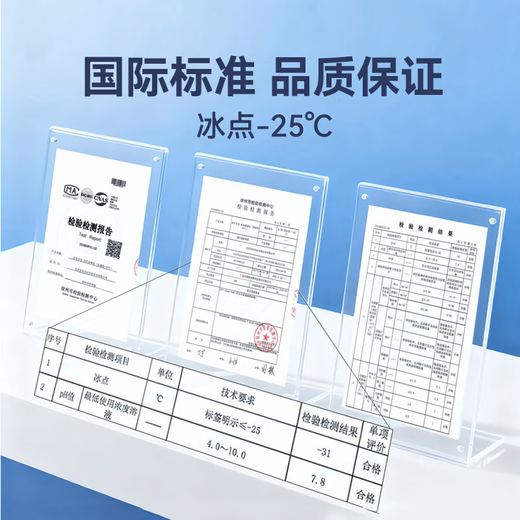 Made in Tokyo, low-temperature antifreeze winter glass water-25 powerful shellac remover and oil film car wiper water ultra-clean 2L*2