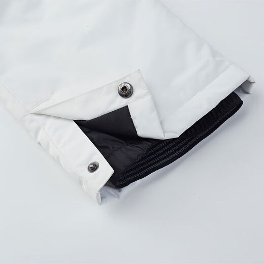 Children's overalls ski pants ski clothing for men and women thickened warm waterproof snow country white black overalls 3XL XXXL190 recommended 178-198Jin Jin equals 0.5 kg