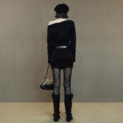 PHORM shopping mall same style 2025 winter new fashion suit H30731556 jet black L