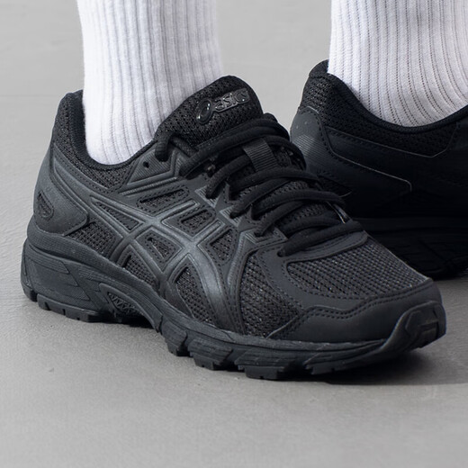 ASICS Women's Shoes 2026 New JOG 100T (2E) Sports Shoes Lightweight Comfortable Casual Shoes Wear-Resistant Breathable Running Shoes JOG 100T 2E Wide Last/Dark Warrior Store Manager Recommends 35.5 (225mm)