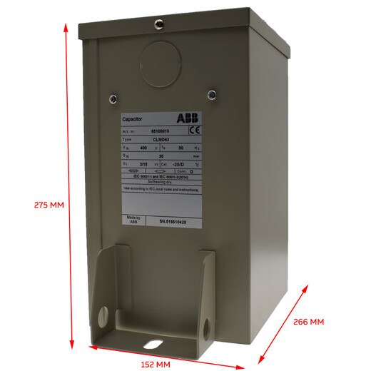 ABB power capacitor CLMD43/30KVAR CLMD13/15KVA CLMD53/40KVARC CLMD83