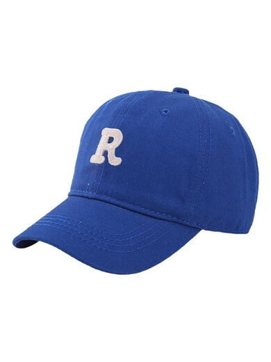 The UK's next KISS children's hat autumn new sun protection hat for boys and girls, baby baseball cap Klein Blue (R) One size fits all 3-10 years old (50-54cm) One size fits all