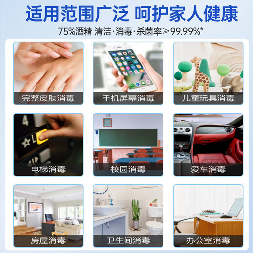 300ml 75% alcohol disinfectant spray skin and clothing sterilization ethanol 75 degrees household indoor cleaning 300ML*4 bottles total 1200ML 1 nozzle (affordable package)