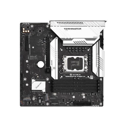 
MAXSUN MS-Terminator B760M D4 wifi desktop 13th generation Z690 Terminator office computer motherboard MS-Terminator B760M D4 WIFI+I