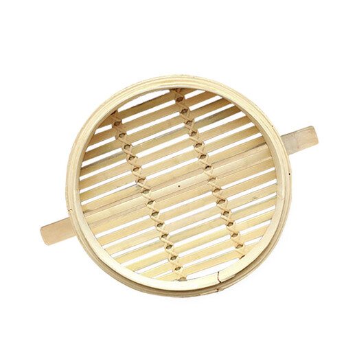 Fat Dong Lai Large Pot Steamer Bamboo Household and Commercial Large Capacity Bamboo Steamer Thickened Old-fashioned Bamboo Steamer Extra Large One Cage (No Handle) Cage Cloth 33cm