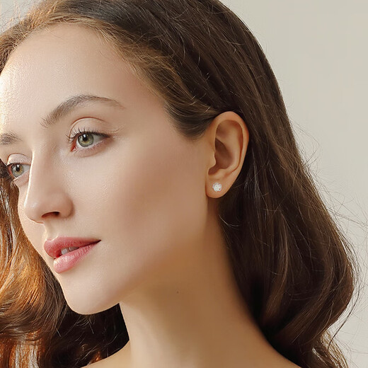 999 Silver Needle Camellia Earrings Women's Niche Design Earrings 2025 New Hot Style Exquisite Earrings High-end Pair of Camellia Earrings 999 Pure Silver