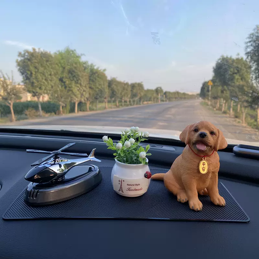 Yusenyi Car Aromatherapy 2025 New Year of the Snake Internet Celebrity Hot-Selling List Car Instrument Table Aircraft Perfume Ornaments High-end Men Solar Aircraft Aromatherapy-Balloon-Lif Dog-Cushion