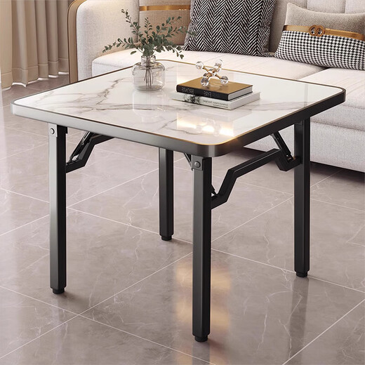 Quanpinwu dining table folding table home dining table computer table mahjong table outdoor table egg-beating table desk square table small apartment
