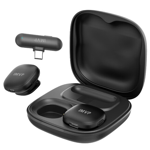 IMVP wireless lavalier microphone is suitable for DJI Osmo Action 6 action camera, video shooting, vlog interview and noise reduction radio microphone. It is suitable for DJI Osmo Action 6 action camera AI intelligent noise reduction.