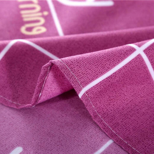 Bed sheet single piece pure cotton 100 pure cotton solid color quilt male student dormitory single double double bed sheet 1.5 meters home Jixiang Ruyi 0.6*1.8 kindergarten student dormitory