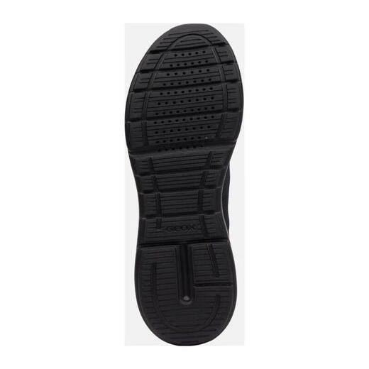 GEOX men's running shoes are breathable, moisture-wicking, lightweight, comfortable, non-slip and wear-resistant, black mesh material black 45