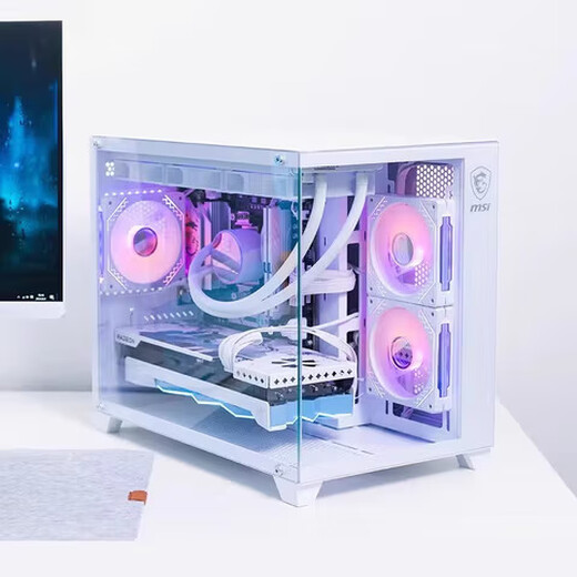 MSI 12600KF/14600KF/5050/5060 Assembled complete machine for office editing desktop complete machine DIY assembled e-sports game console 12600KF/complete machine without graphics card