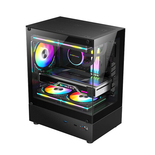 Navigator Core i5 12400F/RTX3060/5060/4060 8G gaming e-sports design desktop computer host DIY assembly computer complete machine installation complete set of chicken office host 5 11400F丨16G丨1TB丨RTX3060