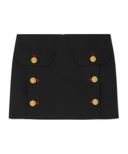 Versace (VERSACE) 24FW Decorated Skirt Women Picture Color 10170061A12052 20 | IT-38 New