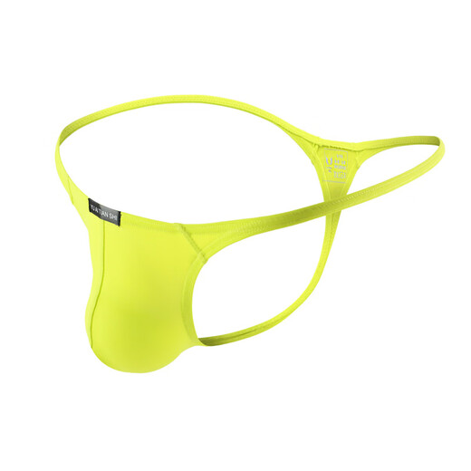 Men's Sexy Special Underwear Men's Thong Transparent Ice Silk Thin Belt Pants Men's Hollow One Thread Men's Sky Blue XX