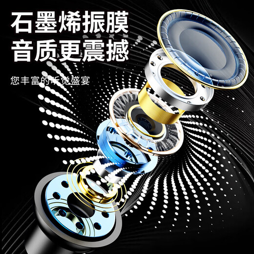 Live broadcast wireless Bluetooth headset with built-in sound card, multi-functional K-Earth monitoring, long battery life, soundproof and sweat-proof, mobile phone tablet, indoor and outdoor, universal for anchor broadcasting D04 Bluetooth black, ultra-long battery life + K-Earth listening + shocking stereo sound