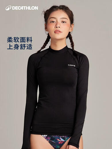 Yoga clothing sports tops fitness clothing women's quick-drying clothing surfing new Pilates training suit IVL1 black-bottoms S