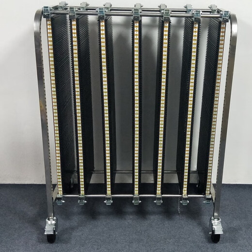ST stainless steel multi-layer storage rack dust warehouse portable tool cart flat hardware mobile cabinet 350 slot length_400 slots warranty